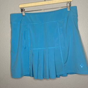 Jofit Light Blue Pleated Skort Size Large